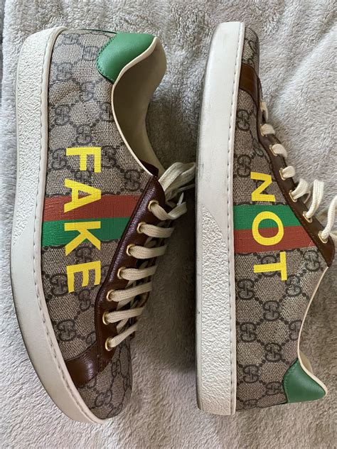 gucci not fake sneakers|gucci heart ace sneakers.